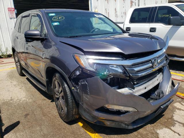 HONDA PILOT EX 2016 with VIN 5FNYF6H31GB006498 - Photo from auction