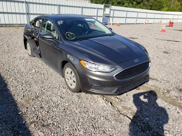 FORD FUSION S 2020 with VIN 3FA6P0G77LR122065 - Photo from auction