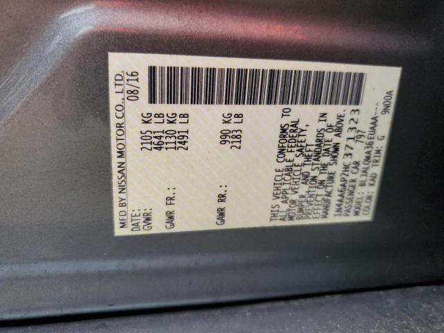 Photo 10 from auction – 2017 NISSAN MAXIMA 3.5 with VIN 1N4AA6AP2HC371323