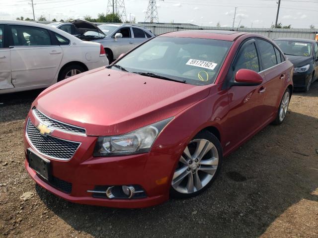 Photo 2 from auction – 2012 CHEVROLET CRUZE LTZ with VIN 1G1PH5SC0C7239063