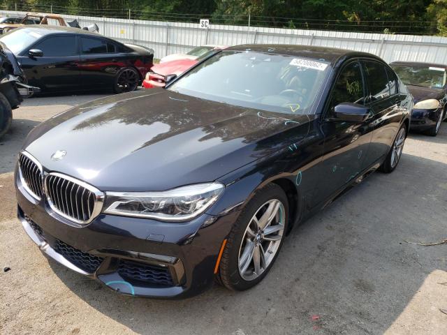 Photo 2 from auction – 2016 BMW 750 XI with VIN WBA7F2C58GG417820