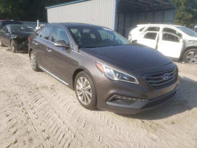 HYUNDAI SONATA SPO 2016 with VIN 5NPE34AF7GH392673 - Photo from auction