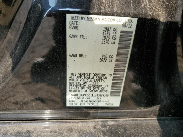 Photo 10 from auction – 2013 NISSAN ALTIMA 3.5 with VIN 1N4BL3AP4DC130869