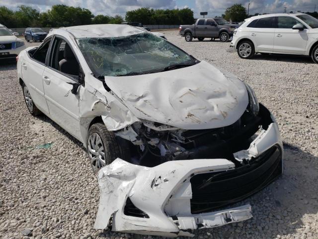 TOYOTA COROLLA L 2018 with VIN 5YFBURHE9JP750652 - Photo from auction