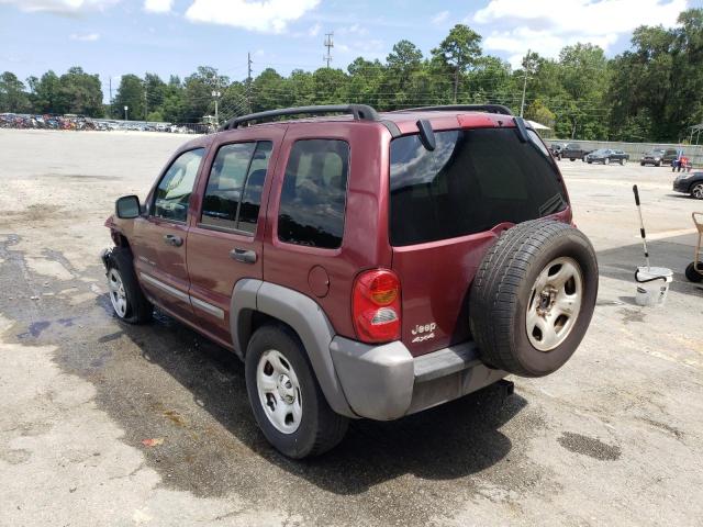 Photo 3 from auction – 2003 JEEP LIBERTY SP with VIN 1J4GL48K03W518463