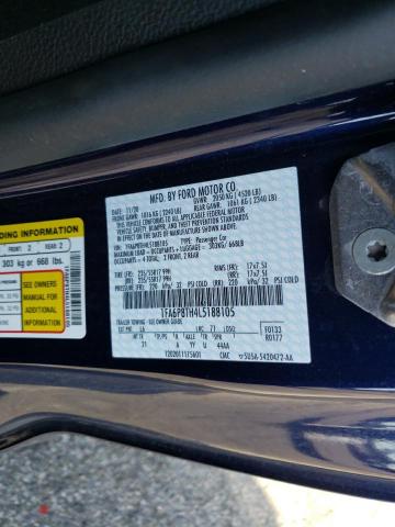Photo 10 from auction – 2020 FORD MUSTANG with VIN 1FA6P8TH4L5188105