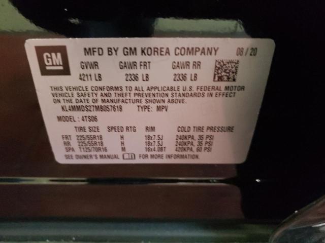 Photo 10 from auction – 2021 BUICK ENCORE GX with VIN KL4MMDS27MB057618