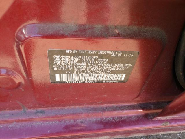 Photo 10 from auction – 2016 SUBARU IMPREZA PR with VIN JF1GJAB62GH008685