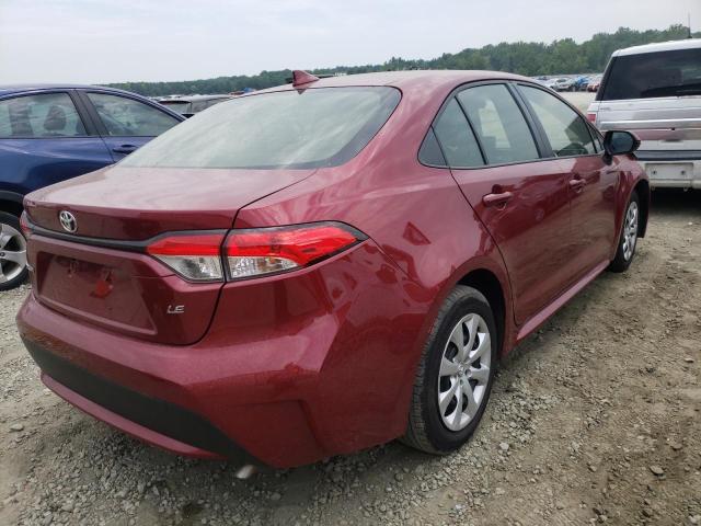 Photo 4 from auction – 2022 TOYOTA COROLLA LE with VIN JTDEPMAE8NJ213136