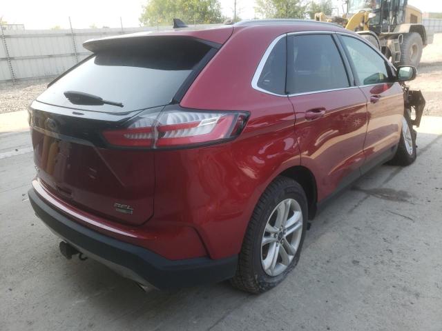 Photo 4 from auction – 2020 FORD EDGE SEL with VIN 2FMPK4J90LBB55871