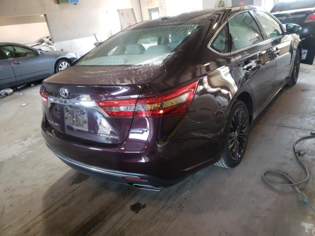 Photo 4 from auction – 2016 TOYOTA AVALON XLE with VIN 4T1BK1EB4GU214460