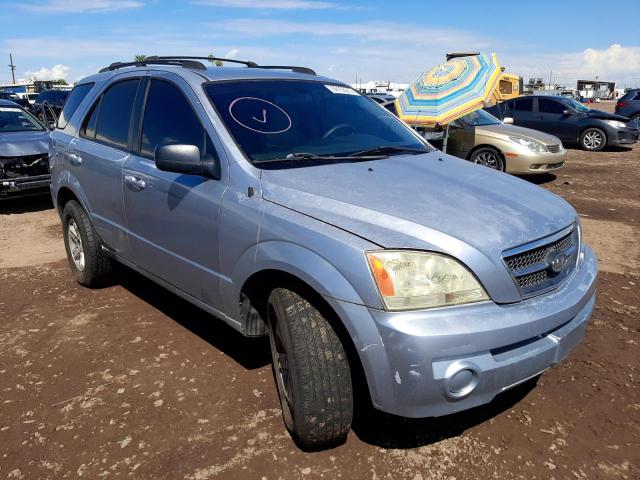 KIA SORENTO EX 2005 with VIN KNDJD733455498821 - Photo from auction