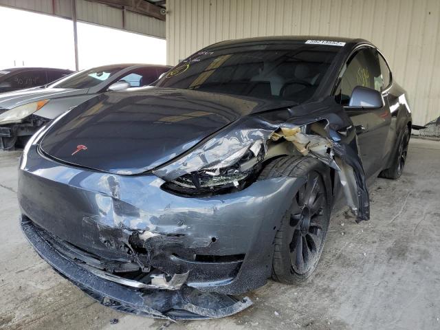 Foto 2 de la subasta – 2021 TESLA MODEL Y con VIN 5YJYGDEF2MF194637