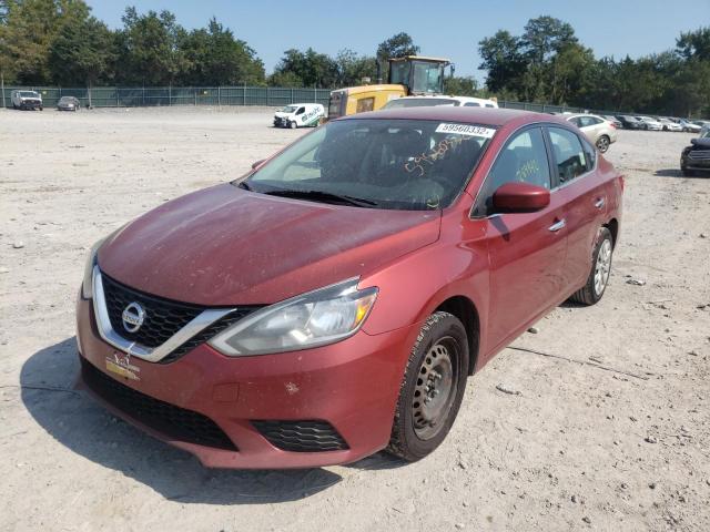 Photo 2 from auction – 2016 NISSAN SENTRA with VIN 3N1AB7AP3GY235711