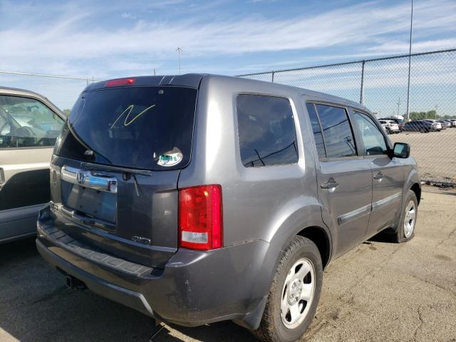Photo 4 from auction – 2011 HONDA PILOT LX with VIN 5FNYF4H23BB088769