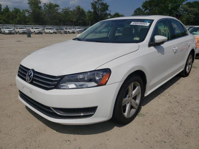 Photo 2 from auction – 2012 VOLKSWAGEN PASSAT SE with VIN 1VWBP7A32CC029151
