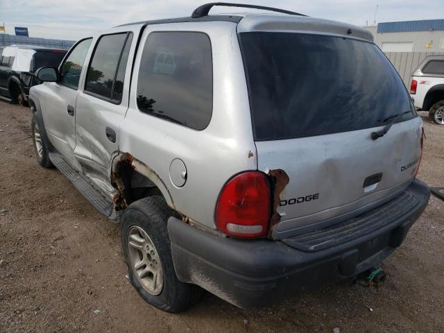 Photo 3 from auction – 2003 DODGE DURANGO SP with VIN 1D4HS38N53F587024