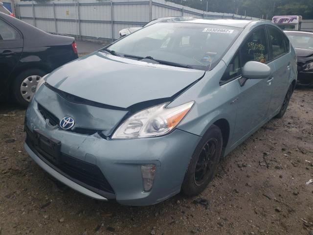 Photo 2 from auction – 2013 TOYOTA PRIUS with VIN JTDKN3DU1D1648603