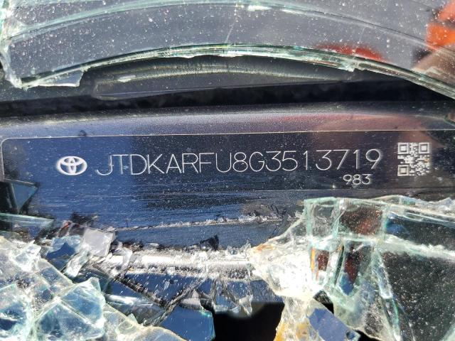 Photo 10 from auction – 2016 TOYOTA PRIUS with VIN JTDKARFU8G3513719