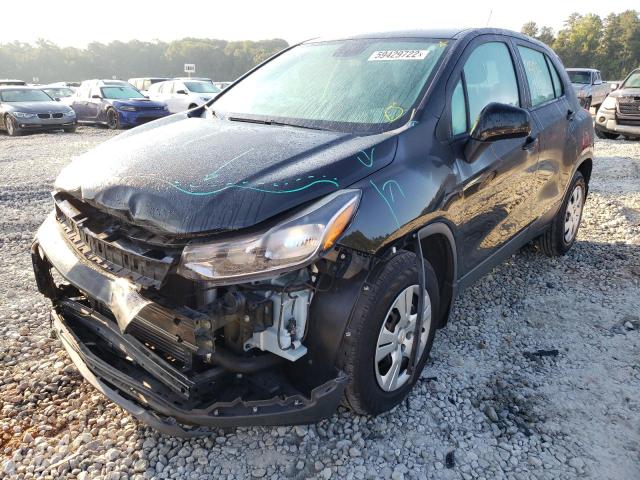 Photo 2 from auction – 2018 CHEVROLET TRAX LS with VIN 3GNCJKSB6JL409331