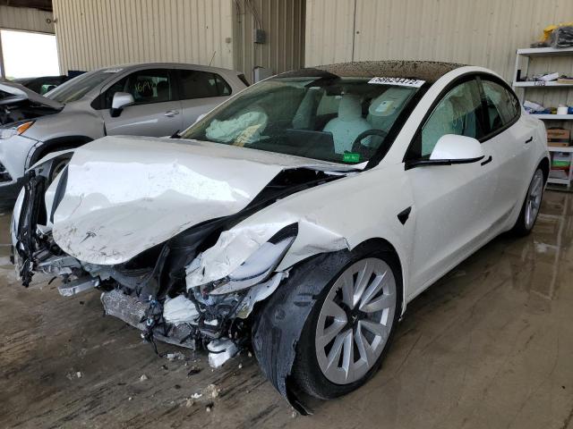 Photo 2 from auction – 2021 TESLA MODEL 3 with VIN 5YJ3E1EA2MF032378