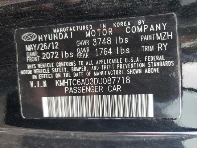 Photo 10 from auction – 2013 HYUNDAI VELOSTER with VIN KMHTC6AD3DU087718