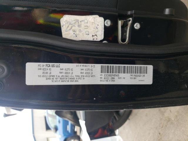 Photo 10 from auction – 2015 DODGE CHARGER SE with VIN 2C3CDXBG3FH870435