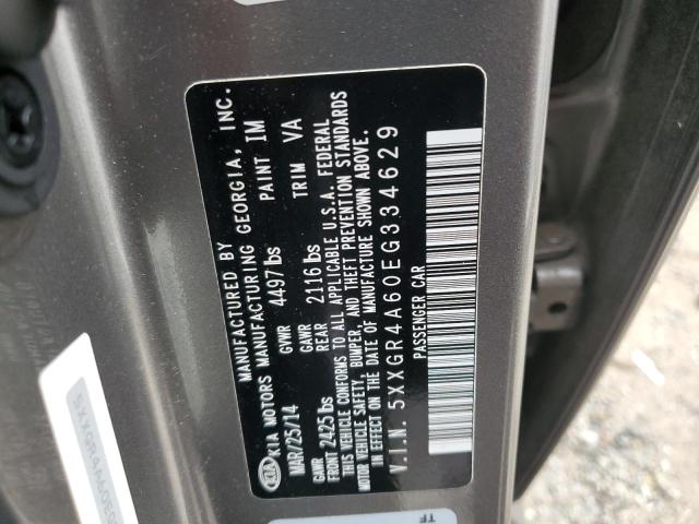 Photo 10 from auction – 2014 KIA OPTIMA SX with VIN 5XXGR4A60EG334629