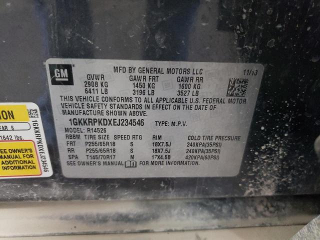 Photo 10 from auction – 2014 GMC ACADIA SLE with VIN 1GKKRPKDXEJ234546