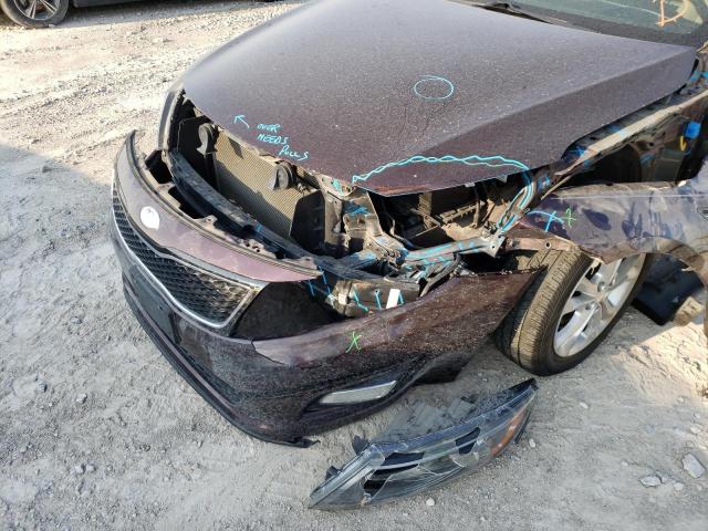 Photo 9 from auction – 2014 KIA OPTIMA EX with VIN 5XXGN4A77EG309621