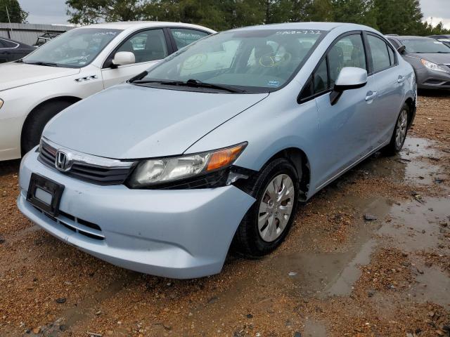 Photo 2 from auction – 2012 HONDA CIVIC with VIN 19XFB2F50CE028590