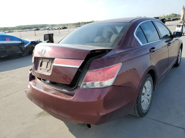 Photo 4 from auction – 2012 HONDA ACCORD LX with VIN 1HGCP2F38CA089595