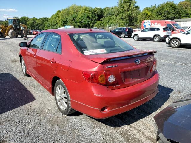 Photo 3 from auction – 2009 TOYOTA COROLLA BA with VIN 2T1BU40EX9C150216