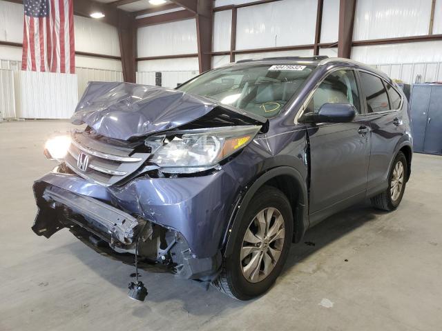 Photo 2 from auction – 2014 HONDA CR-V EXL with VIN 2HKRM3H73EH540788