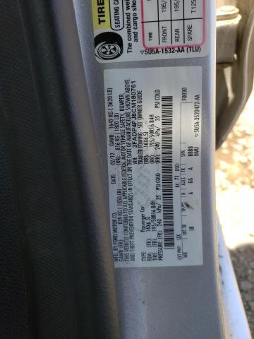Photo 10 from auction – 2012 FORD FIESTA SES with VIN 3FADP4FJ8CM180761
