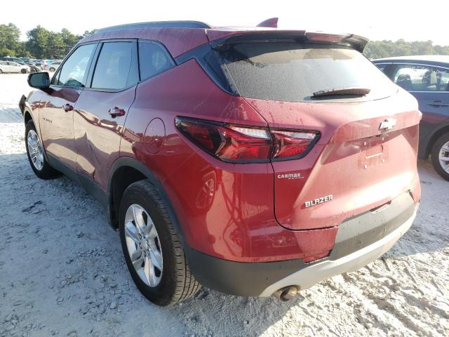 Photo 3 from auction – 2021 CHEVROLET BLAZER 2LT with VIN 3GNKBCRS1MS517841
