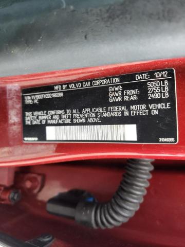 Photo 10 from auction – 2013 VOLVO S60 T6 with VIN YV1902FH2D2196088