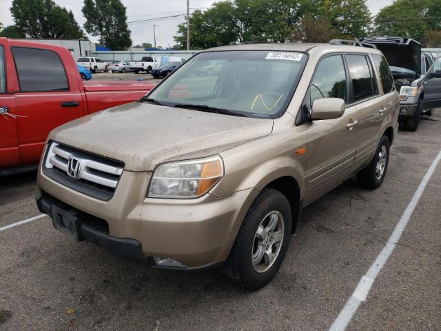 Photo 2 from auction – 2007 HONDA PILOT EXL with VIN 2HKYF187X7H507073