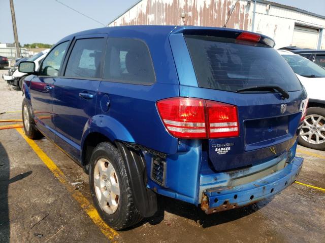 Photo 3 from auction – 2009 DODGE JOURNEY SE with VIN 3D4GG47B49T548529