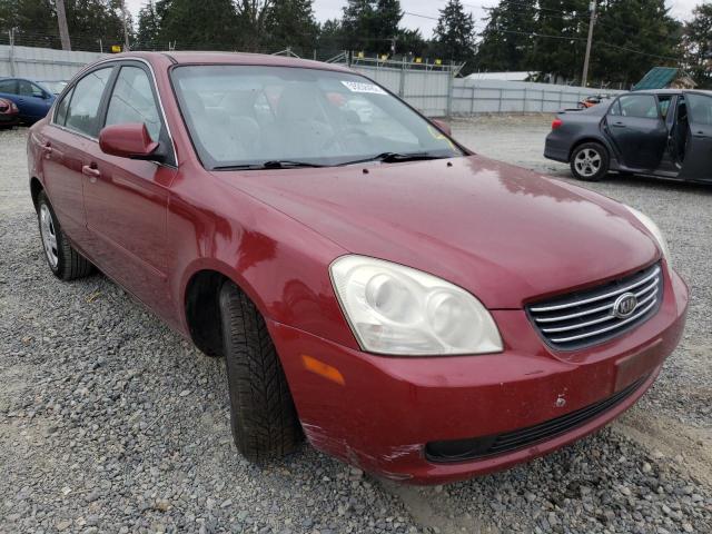 KIA OPTIMA LX 2007 with VIN KNAGE123675109294 - Photo from auction