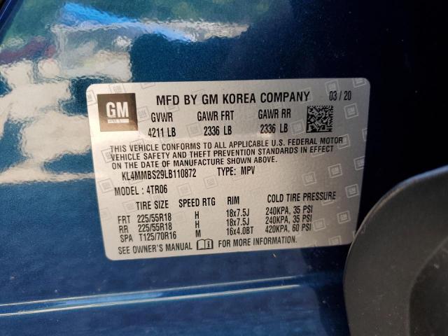 Photo 10 from auction – 2020 BUICK ENCORE GX with VIN KL4MMBS29LB110872