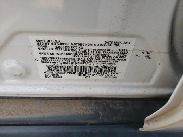 Foto 10 de la subasta – 2014 MITSUBISHI OUTLANDER con VIN 4A4AP3AU4EE030088