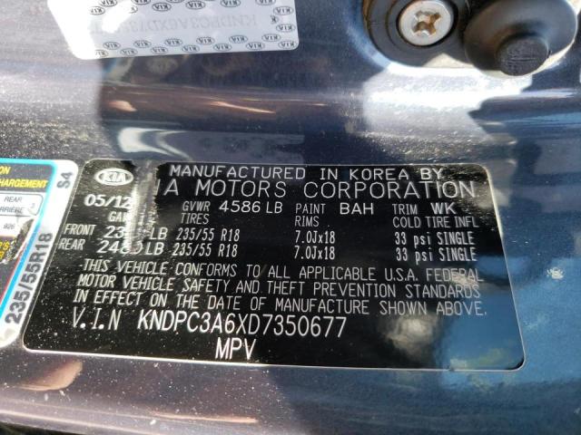 Photo 10 from auction – 2013 KIA SPORTAGE S with VIN KNDPC3A6XD7350677