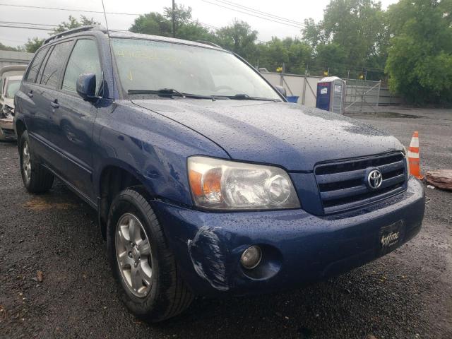 TOYOTA HIGHLANDER 2005 with VIN JTEEP21A150089696 - Photo from auction