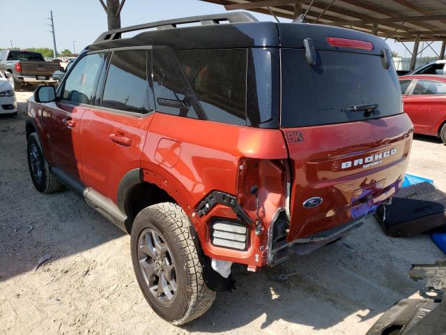 Photo 3 from auction – 2022 FORD BRONCO SPO with VIN 3FMCR9D97NRD31046