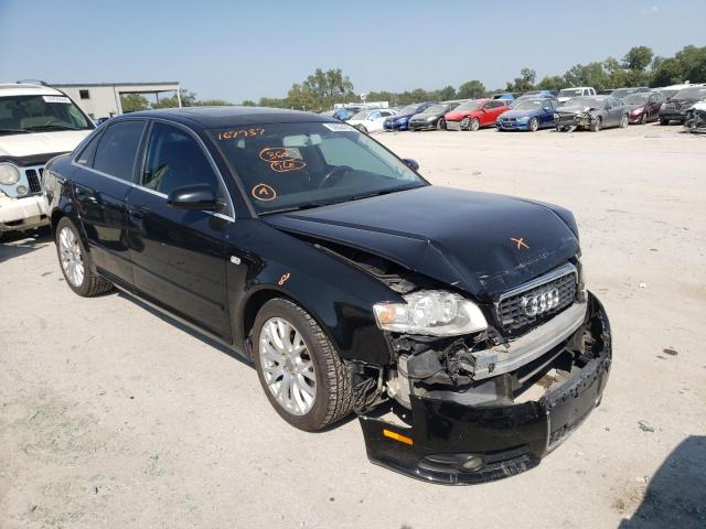 AUDI A4 2.0T 2008 with VIN WAUAF78E88A167737 - Photo from auction