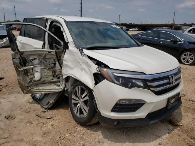 HONDA PILOT EX 2018 with VIN 5FNYF5H36JB021239 - Photo from auction