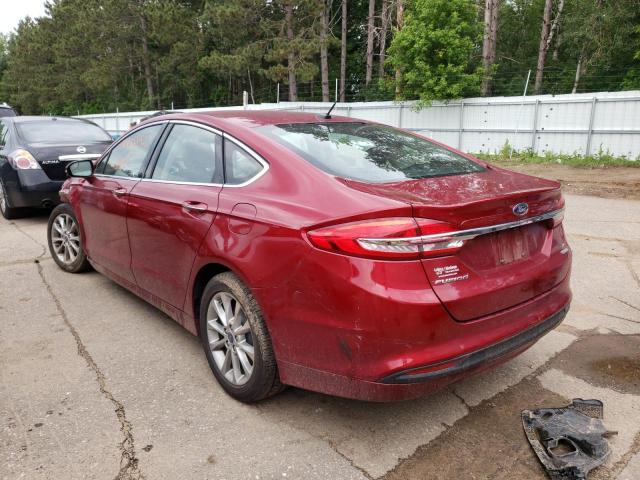 Photo 3 from auction – 2017 FORD FUSION SE with VIN 3FA6P0HD4HR275000