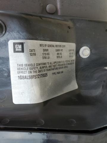 Photo 10 from auction – 2007 SATURN ION LEVEL with VIN 1G8AL58F57Z179525