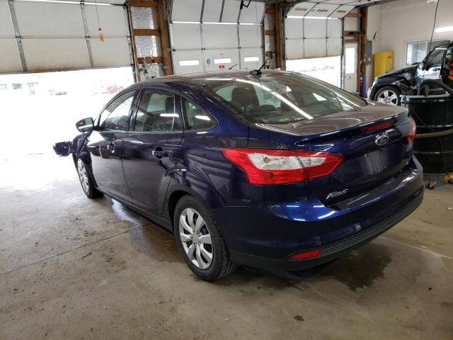 Photo 3 from auction – 2012 FORD FOCUS SE with VIN 1FAHP3F26CL138806